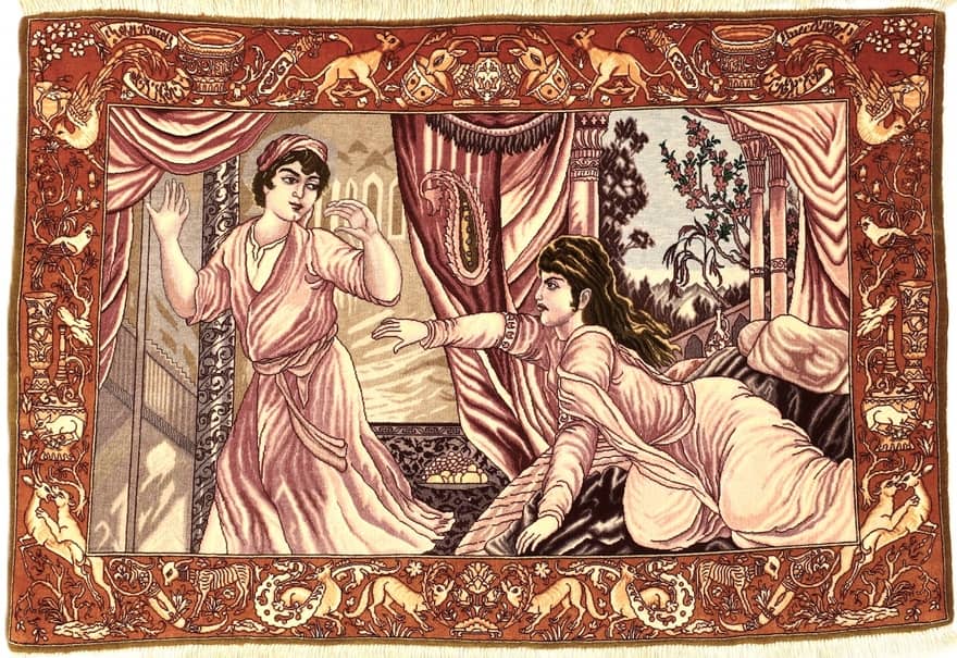 Tabriz50Raj Teppich 150x100 - Image 1