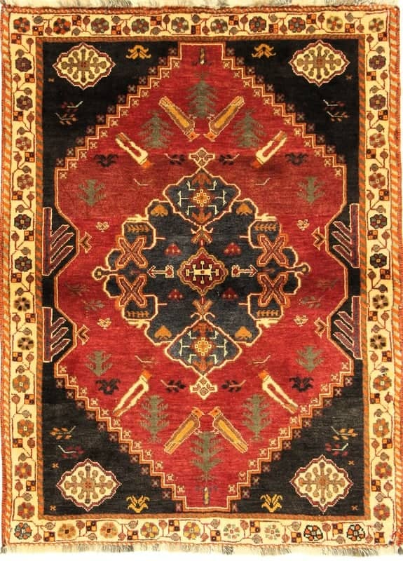 Ghashaghi Teppich 165x121 - Image 1