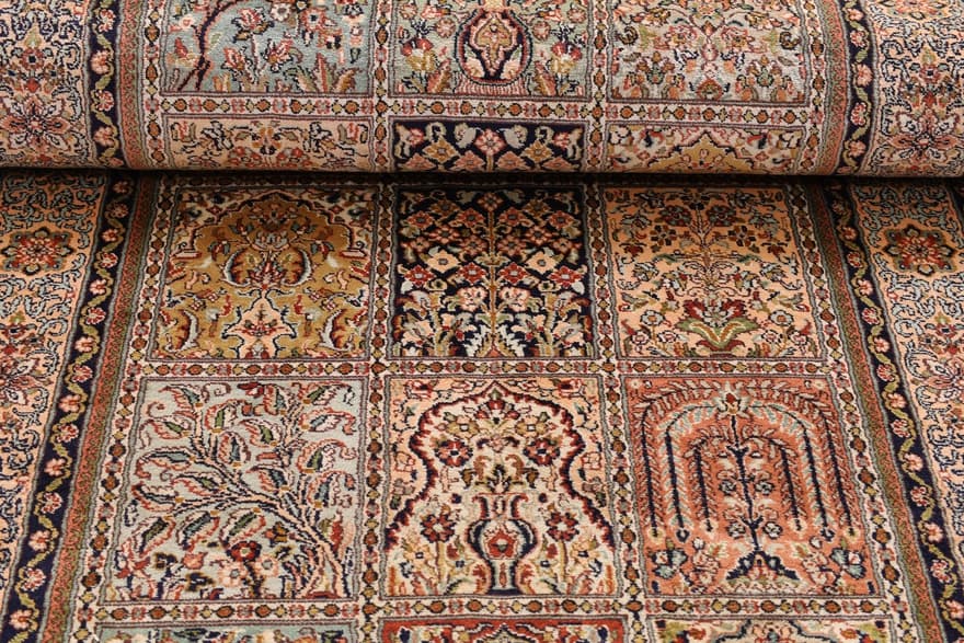 Kashmir SILK Carpet  357x96_2