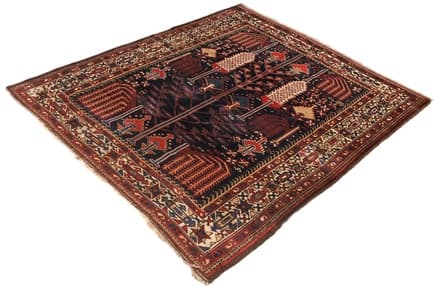 Antike  Khamseh Teppich 180x156 - alternate view