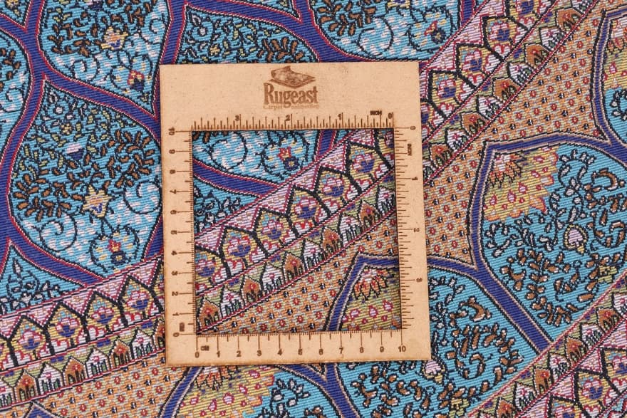 Ghom Geometric design Teppich 150x150_4