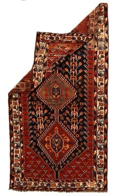 Antique Ghashaghi Carpet 250x137 - alternate view