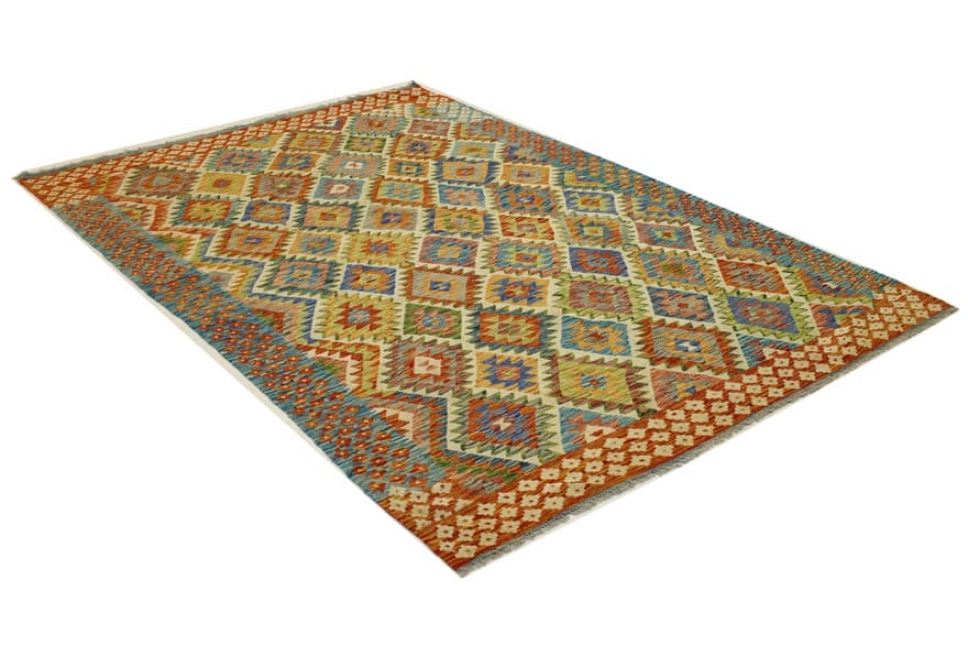 Afghanischer kelim teppich 305x205_2