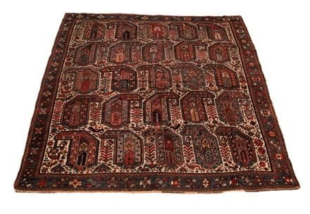 Antike khamseh Teppich 184x132 - alternate view