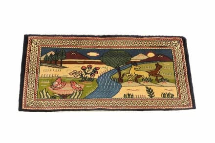 Sarough Teppich 100x41 - alternate view