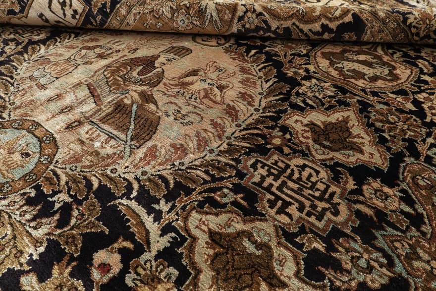 Qum Silk Carpet 200x130_2