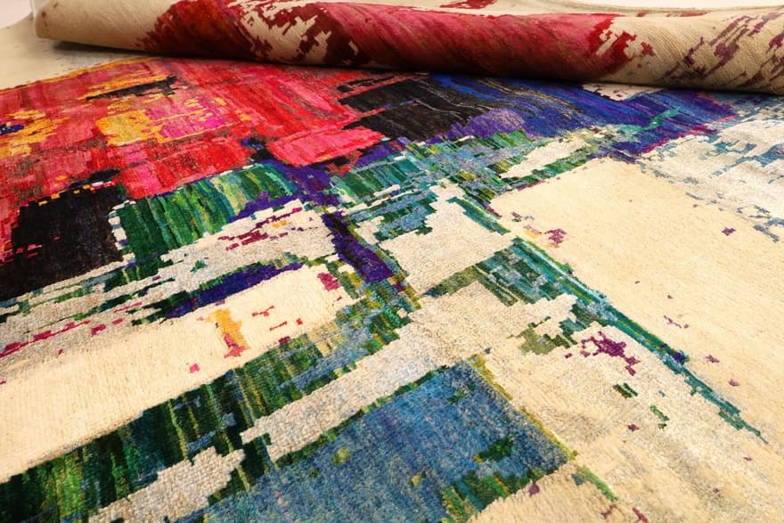 MODERN LOTUS  TEPPICH 237x175_2