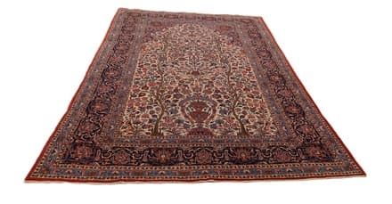 Kashan Antique Carpet 343x230 - alternate view