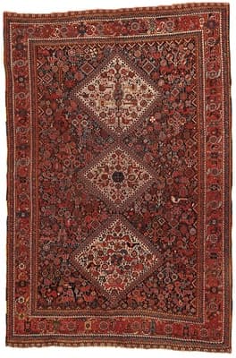 Antique Ghashghai Carpet  237x157 - alternate view