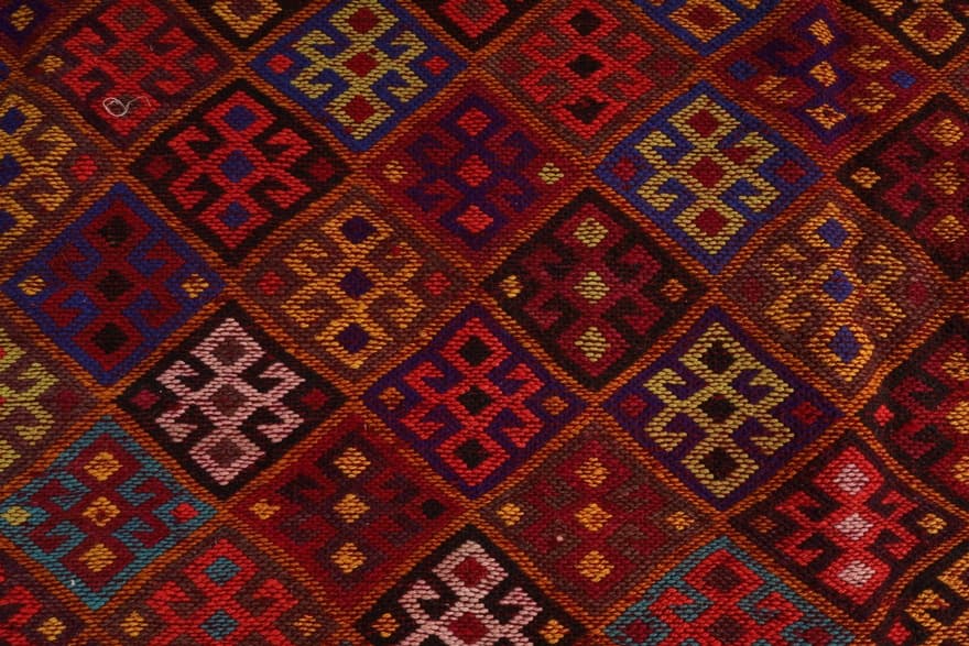 Kilim Carpet 148x80_5