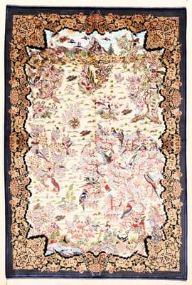 Qom Dising Carpet  225x150