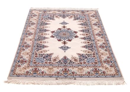 Isfahan Davari Silk Warp carpet 203x130 - alternate view