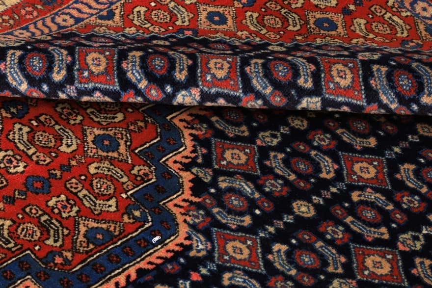 The carpet from Ardabil with blue patterns 200x134_2
