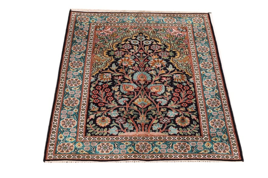 Kahmir Silk Carpet 118x76_1