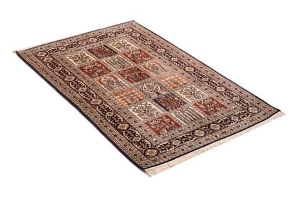 Kashmir Seide Teppich 124x82 - alternate view