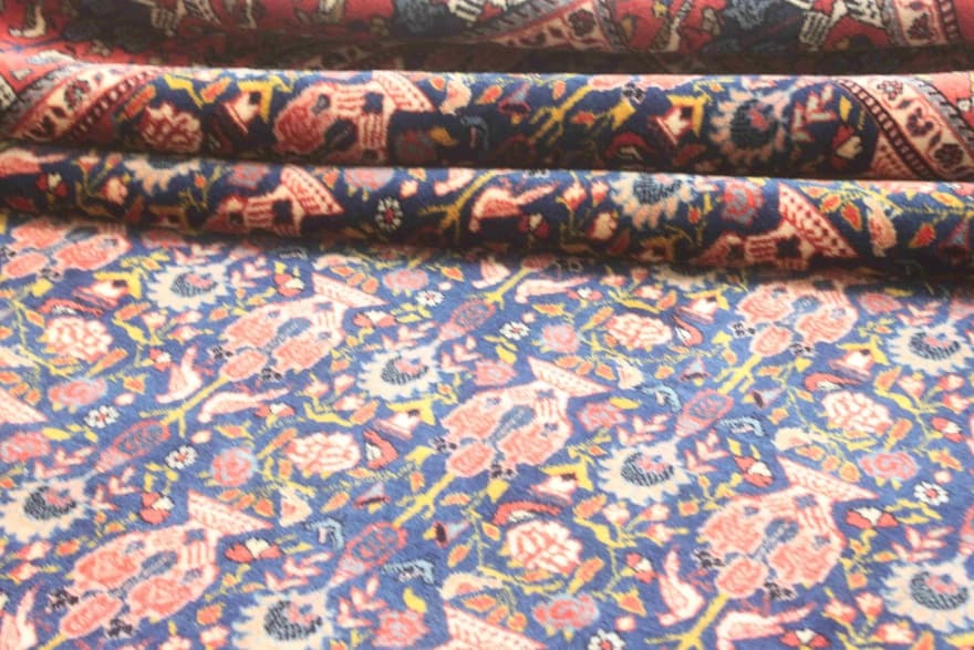 Antique Abadeh Carpet 319x214 - Image 6