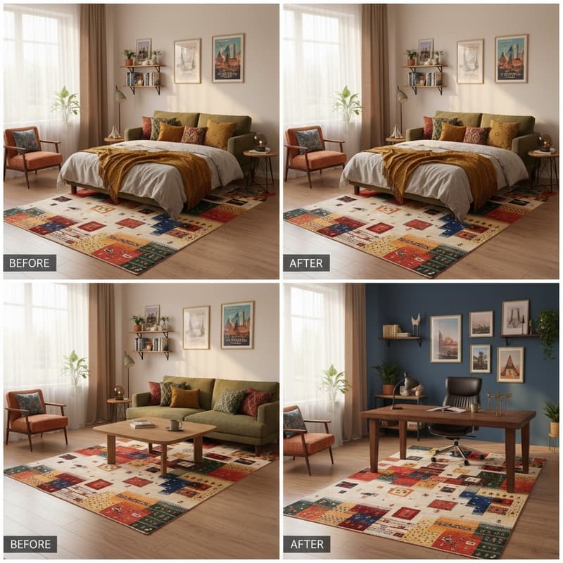 Loribaft Teppich  176x124_1