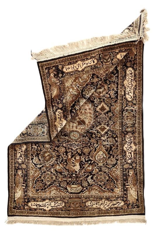 Qum Silk Carpet 200x130_1