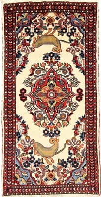 Sarouk Carpet 129x62
