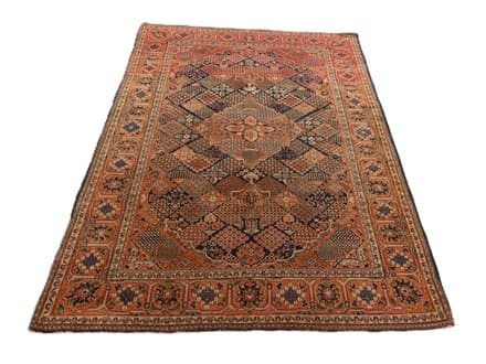 Kashan Antique Carpet  207x133 - alternate view