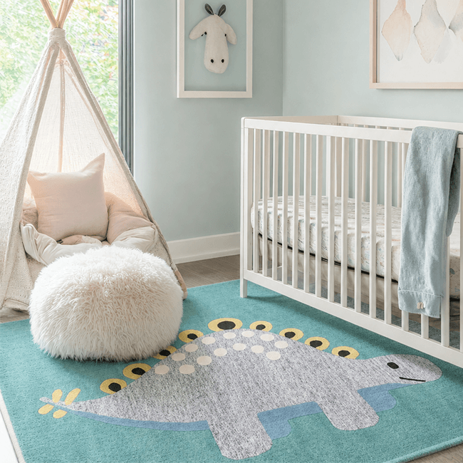 Dino Dream – Kinderteppich mit Dinosaurier 246 × 171