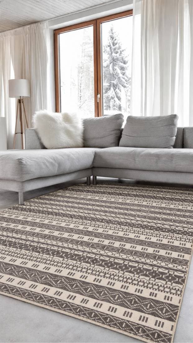 Modern-Ikat Teppich