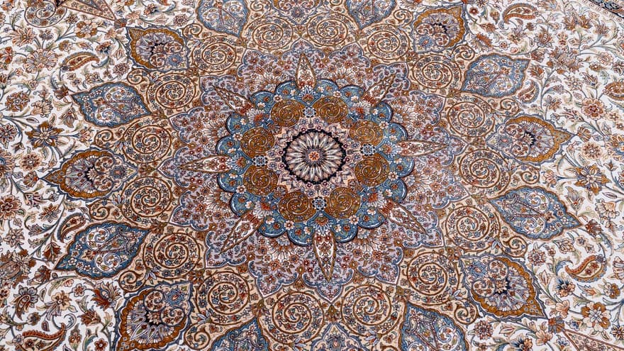 Ghom Dahlia Teppich  300x200 - Image 6