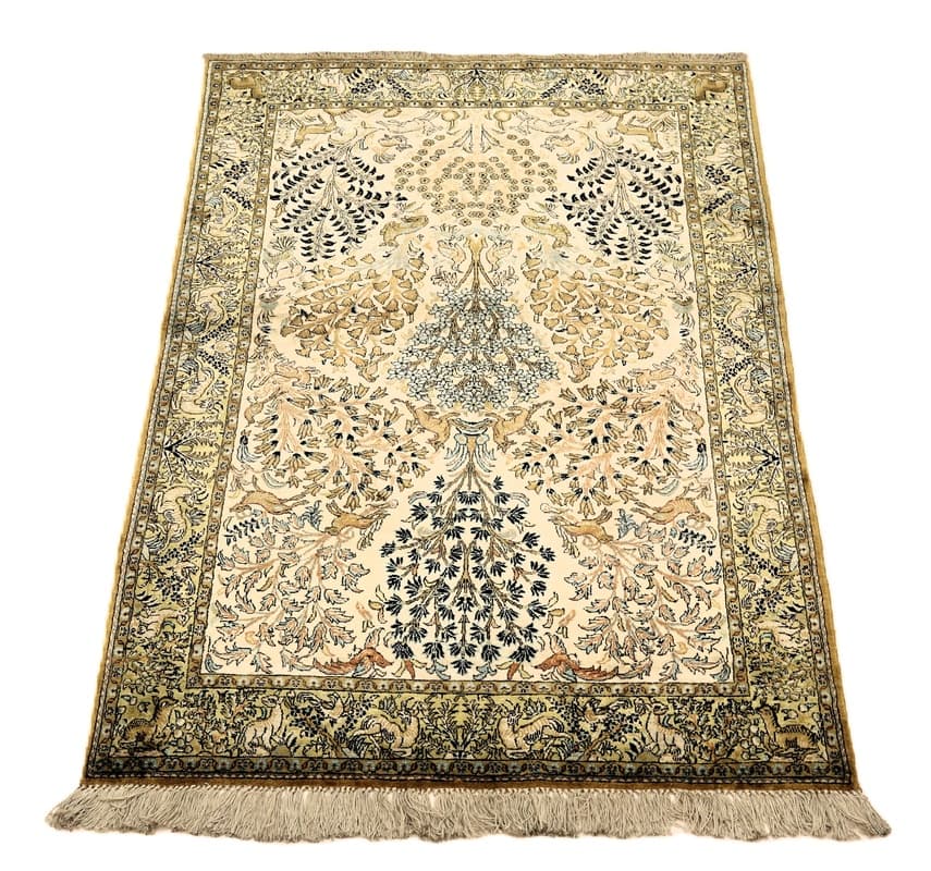 Ghom Seide Teppich 158x100