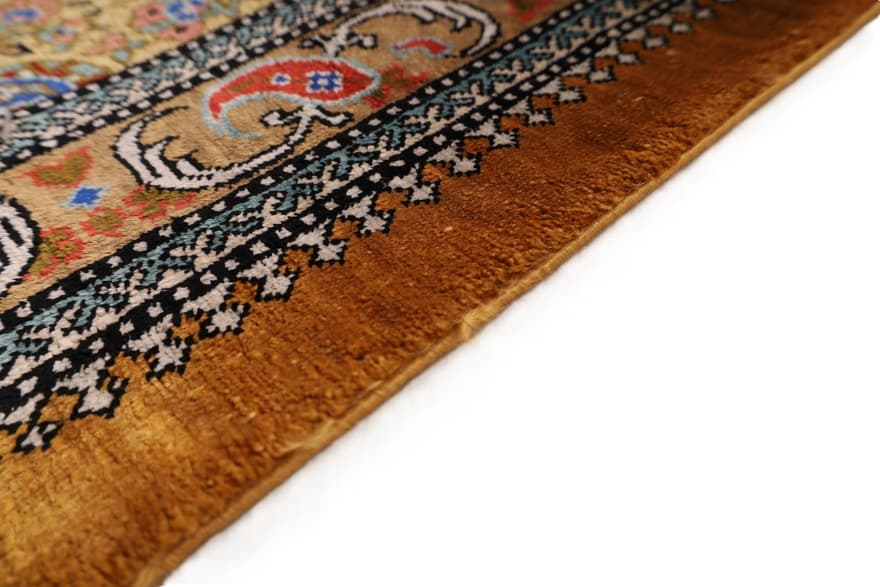 Ghom Seide Teppich 117x80