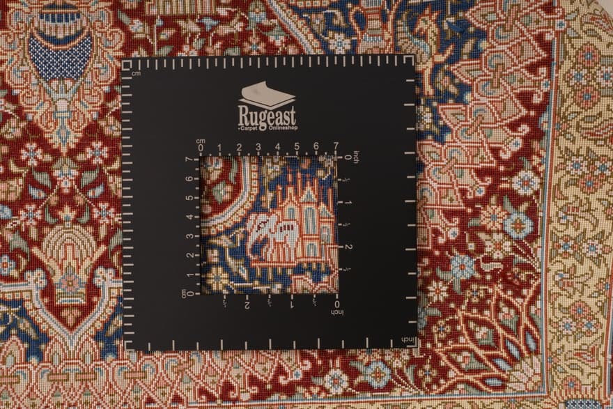 Ghom Seide Teppich 118x80