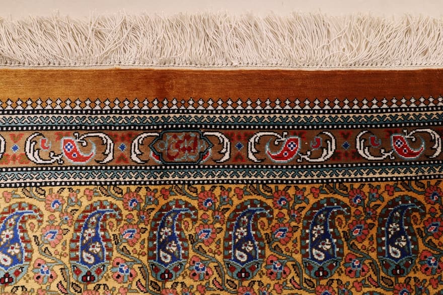 Ghom Seide Teppich 117x80