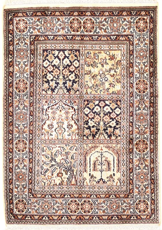 Kahmir Silk Carpet 89x63