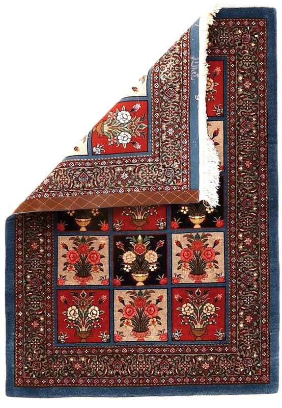 Bidjar Tagave Silknkette Carpet  118x84 - Image 2