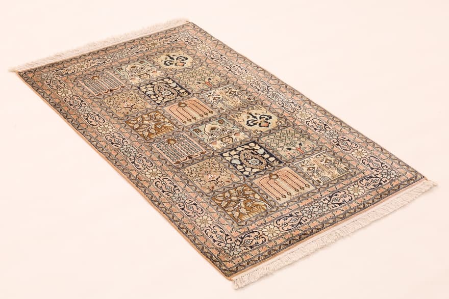 KashmirSeide Teppich 127x78