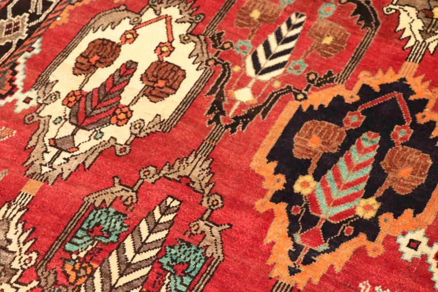 Ghashghai Teppich 217x131