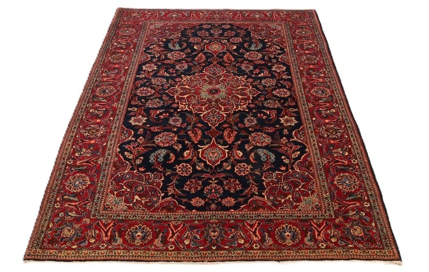 Antique Kashan Teppich 202x136 - Image 3