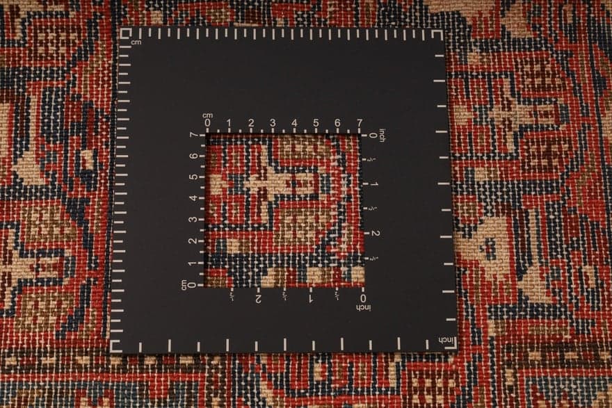 Antik Afshar  Teppich  107x65 - Image 6