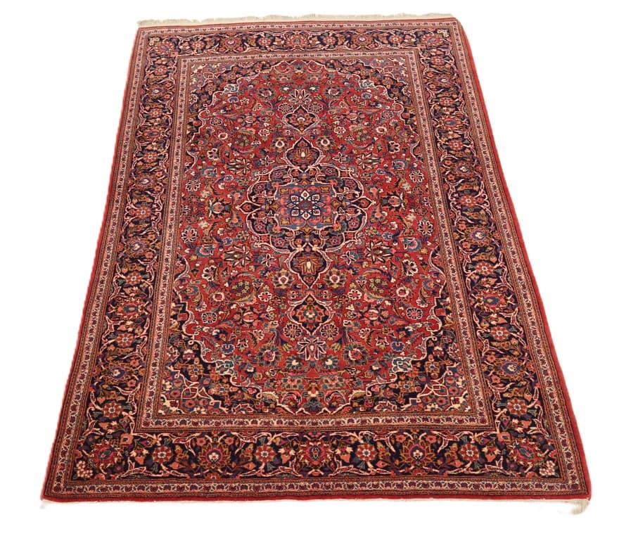 Kashan Teppich  210x136