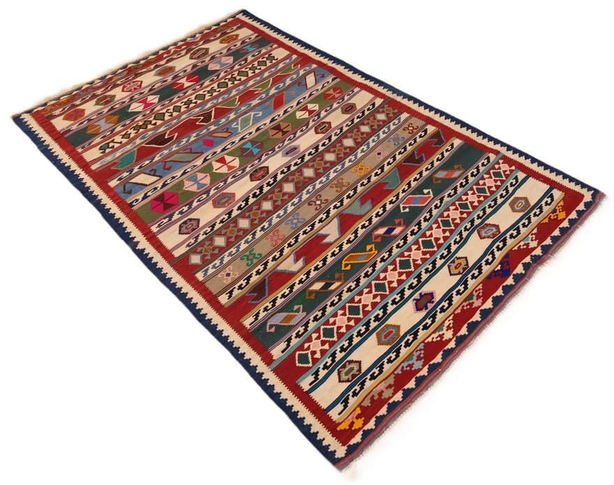 Kelim Teppich 138x90 - Image 3
