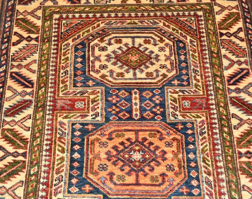 Ariana-Kazak Carpet  125x77 - Image 3