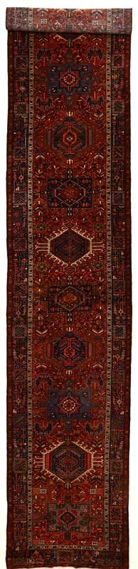 Heriz Antike Teppich 555x105