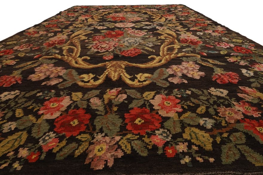Antique Kilim Rose  Carpet 350x210