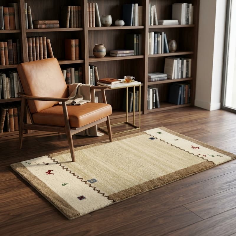 Gabbeh Carpet 140x70 - Image 3