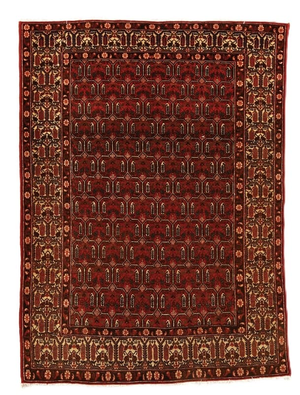 Abadeh Antike Teppich 193x141