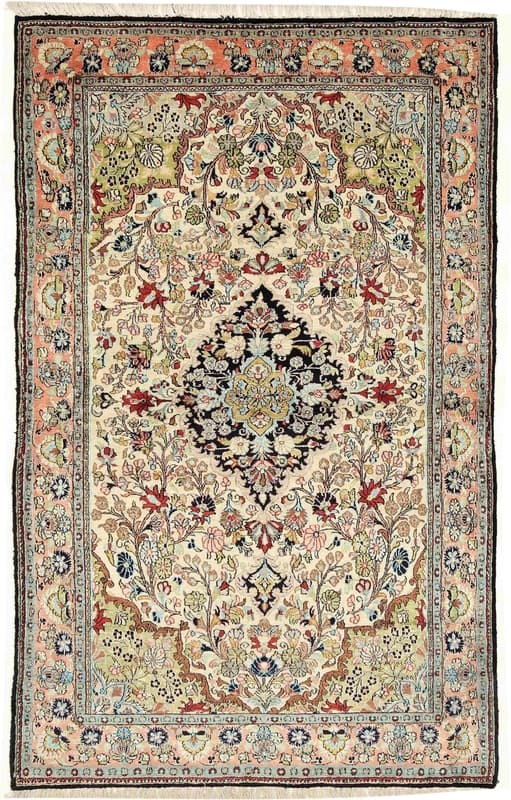 Ghom Silk Carpet 170x108