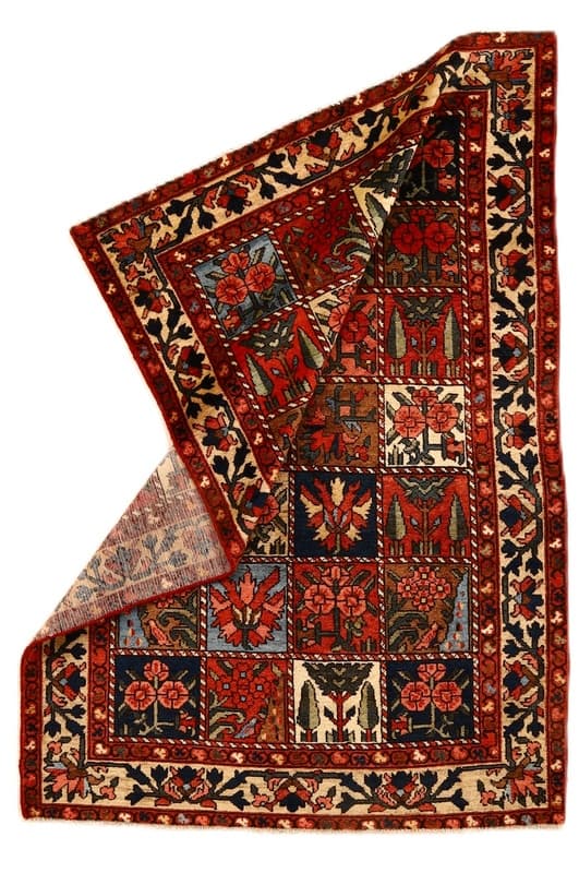 Bakhtiar Antike Teppich 191x127