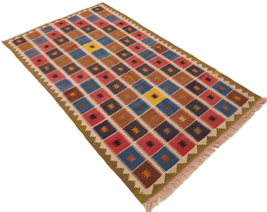 Kilim Fars Carpet  178x104 - Image 3
