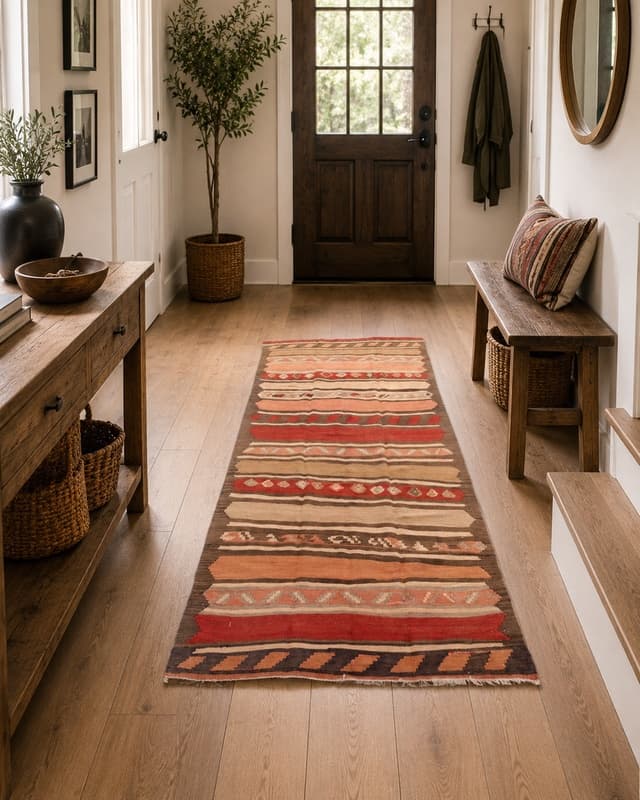 Kilim Fars Carpet  273x131 - Image 2
