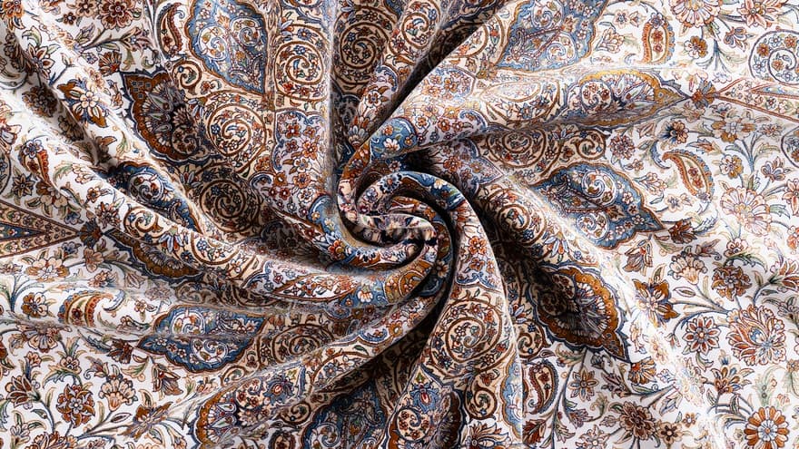 Ghom Dahlia Teppich  300x200 - Image 3