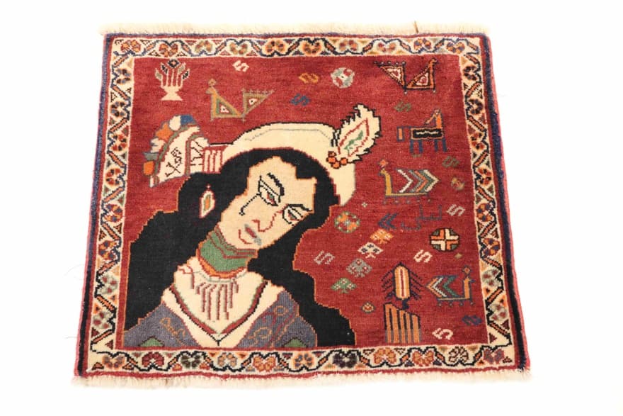 Ghashghai Teppich 66x63